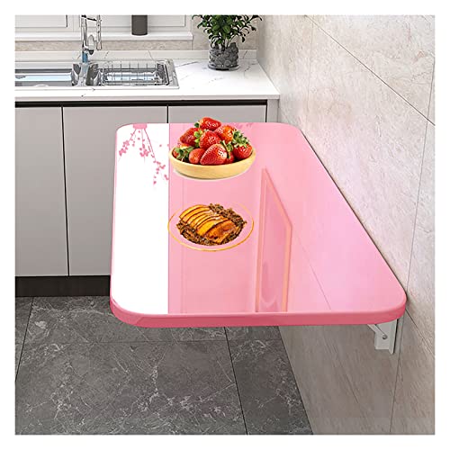 Klapptisch zur Wandmontage, platzsparender Klapptisch für kleine Räume, perfekter schwebender Schreibtisch für Waschküche, Arbeitszimmer oder Schlafzimmer von Generisch