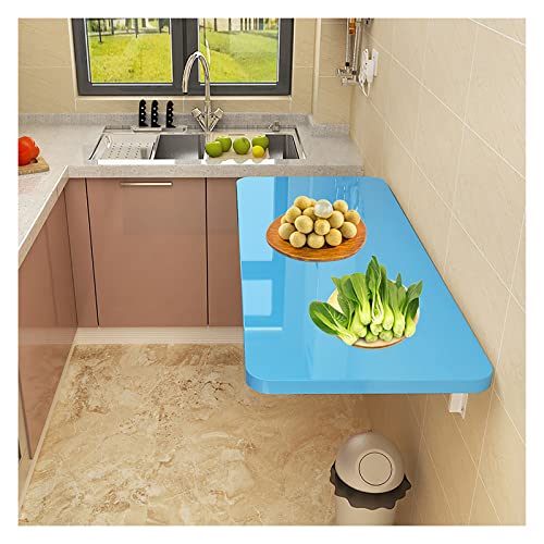 Klapptisch zur Wandmontage, platzsparender Klapptisch für kleine Räume, perfekter schwebender Schreibtisch für Waschküche, Arbeitszimmer oder Schlafzimmer von Generisch