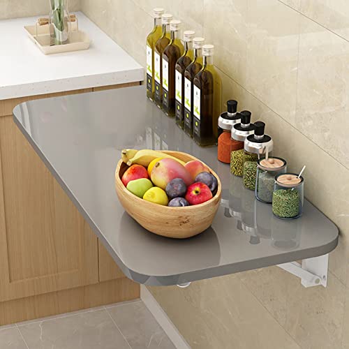 Klapptisch zur Wandmontage, platzsparendes Blatt-Design, perfekt für Zuhause, Büro, Küche oder Essbereich Klapptisch zur Wandmontage, platzsparendes Blatt-Design, perfekt für Zuhause, Büro, Küche oder Essbereich von Generisch