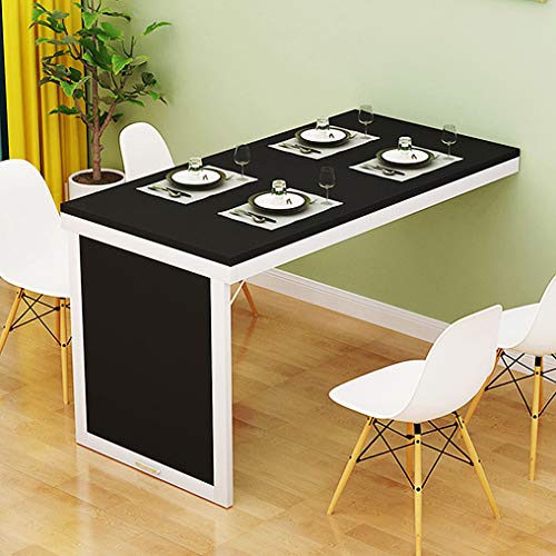 Klapptisch zur Wandmontage, wandelbarer MDF-Schreibtisch für Büro, Schlafzimmer, Küche, multifunktionaler platzsparender Arbeitsplatz von Generisch