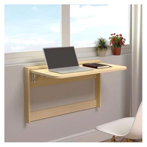 Klapptisch zur Wandmontage – platzsparender, ultradünner Holzschreibtisch, einfach zu verstauen, schlankes, schwimmendes Design für Zuhause, Büro, Küche und kleine Räume Klapptisch zur Wandmontage – platzsparender, ultradünner Holzschreibtisch, einfach zu verstauen, schlankes, schwimmendes Design für Zuhause, Büro, Küche und kleine Räume von Generisch