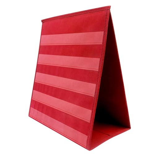 Klassenzimmer -Taschendiagramm Organizer - Lehrwerkzeug, Tischanzeige | Tisch -Top -Taschen -Chart -Ständer tragbarer Desktop -Selbststandstöcke für Klassendemonstrationen Schüler Lehrer Klassenzimmer von Generisch