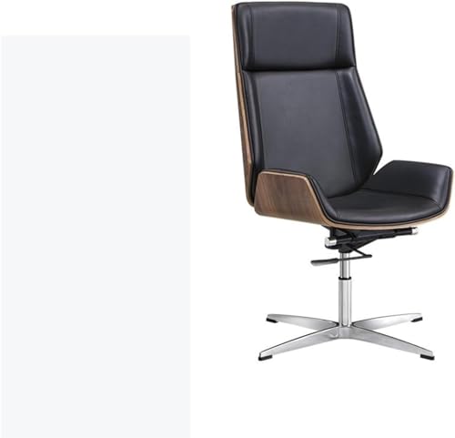 Klassischer Drehstuhl aus Leder – zeitloser Stil für Zuhause oder Büro von Generisch