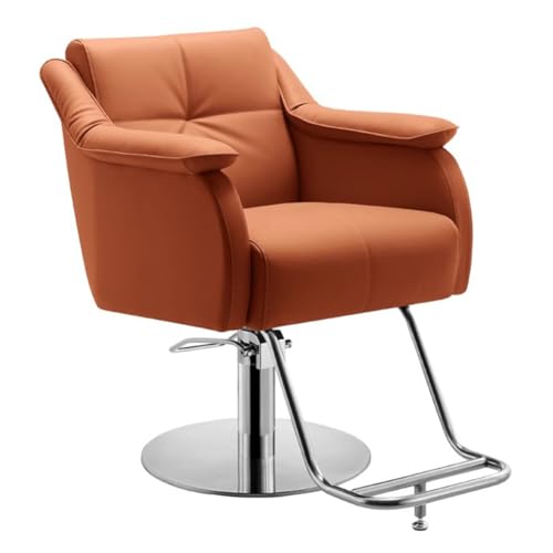 Klassischer moderner 360°-hydraulischer Friseurstuhl für Haarstylisten, professionelle Salon-Ausrüstung für Friseurläden und Spas, verstellbare Höhe, komfortables Design von Generisch