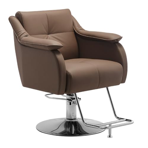 Klassischer moderner Friseurstuhl mit 360°-Hydraulikpumpe, für Haarstylisten, Friseursalons und Beauty-Spa, professionelle Salon-Styling-Ausrüstung für den Heimgebrauch von Generisch