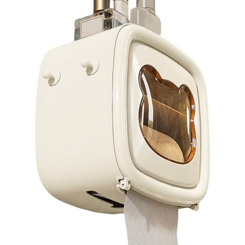 Klebender Toilettenpapierrollenhalter – selbstklebende Toilettenpapierhalter-Box – Haushalts-Aufbewahrung, Organizer, für Hotel, Waschraum, Küche, Auto, Reisen von Generisch