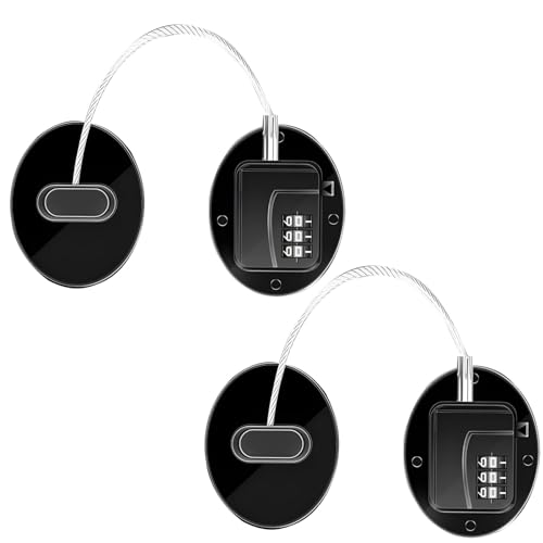 Klebendes Schrank-Zahlenschloss, bohrfrei, Tür-/Fenstersicherung, Schubladen-Sicherheitsschlösser, 2 Stück Kühlschrank-Zahlenschloss Klebendes Schrank-Zahlenschloss, bohrfrei, Tür-/Fenstersicherung, Schubladen-Sicherheitsschlösser, 2 Stück Kühlschrank-Zahlenschloss von Generisch