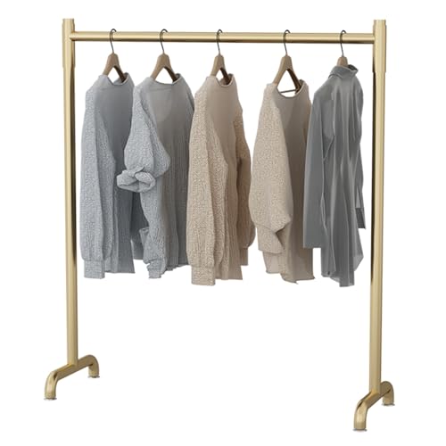 Kleiderständer aus Metall, platzsparender Kleider-Organizer zum Aufhängen für Schlafzimmer und Waschküche, stabiles Design, 100 x 42 x 150 cm von Generisch