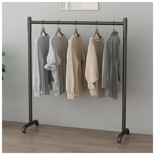 Kleiderständer aus Metall, platzsparender Kleider-Organizer zum Aufhängen für Schlafzimmer und Waschküche, stabiles Design, 100 x 42 x 150 cm von Generisch