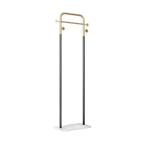 Kleiderständer aus Metall, schlichter, moderner vertikaler Kleiderbügel für Schlafzimmer, multifunktionales Design für Mäntel und Hüte Kleiderständer aus Metall, schlichter, moderner vertikaler Kleiderbügel für Schlafzimmer, multifunktionales Design für Mäntel und Hüte von Generisch