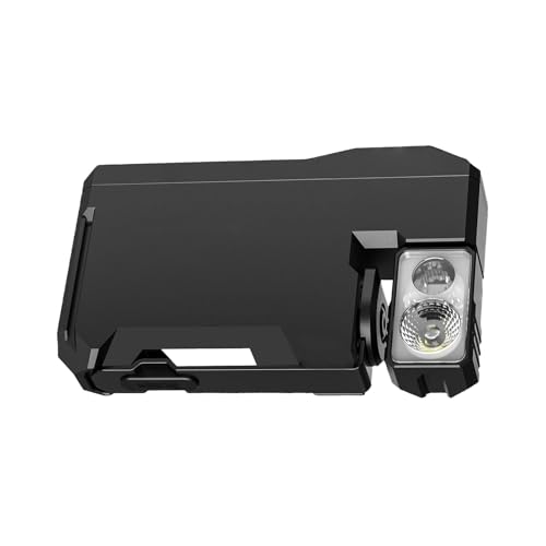 Kleine Taschenlampe - Magnetische Arbeitsleuchte | Taschenlampe Funktionale Beleuchtung | Kompakte LED-Leuchte Mit Starker Sichtbarkeit & Magnetfuß, Ideal Für Camping, Outdoor-Einsätze & Notbeleuchtu von Generisch