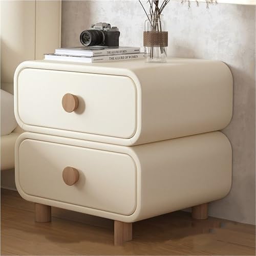 Kleiner Aufbewahrungsschrank mit 2 Schubladen, stilvolles und schlichtes Design, perfekt für Wohnzimmer und Flure von Generisch