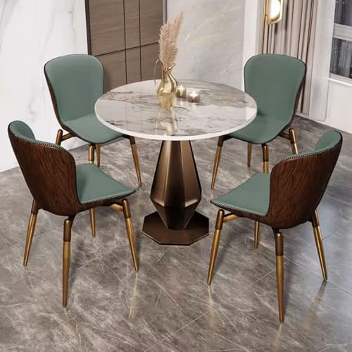 Kleiner Konferenzraum Verhandlungstisch Sets mit Empfangstisch und Stuhl Kombination Esstisch und Stühlen für 4 Küche Frühstück Bar Tisch und Stuhl Set für Familienwohnung (Grün Se Kleiner Konferenzraum Verhandlungstisch Sets mit Empfangstisch und Stuhl Kombination Esstisch und Stühlen für 4 Küche Frühstück Bar Tisch und Stuhl Set für Familienwohnung (Grün Se von Generisch