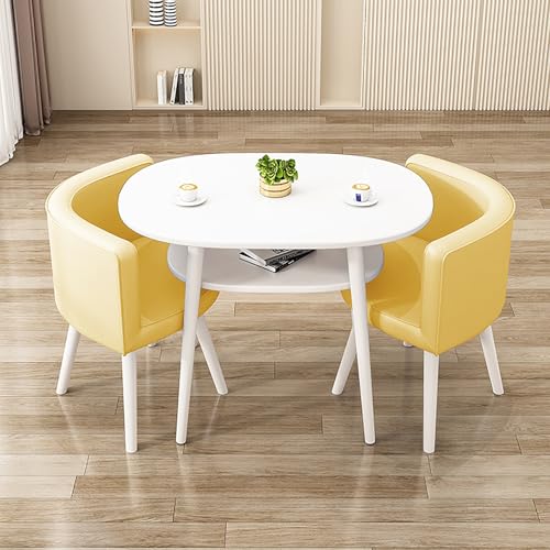 Kleiner Tisch und Stühle 2er Set Ovaler Esstisch für 2 Esstisch für 2 Moderne Küchen- und Esszimmermöbel Frühstückstisch Kleiner Tisch und Stühle 2er Set Ovaler Esstisch für 2 Esstisch für 2 Moderne Küchen- und Esszimmermöbel Frühstückstisch von Generisch