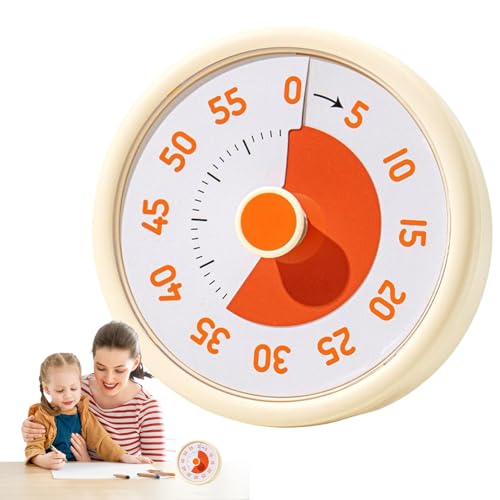 Kleinkind Timer Sichtbarer Countdown - Visuelle Uhr Regenbogen Design,Countdown Uhr 60 Min. Digitaler Zeitplan Für Zeitmanagement Hausunterricht Kochen Training Fitnessstudio Haushaltsroutine Unterric von Generisch