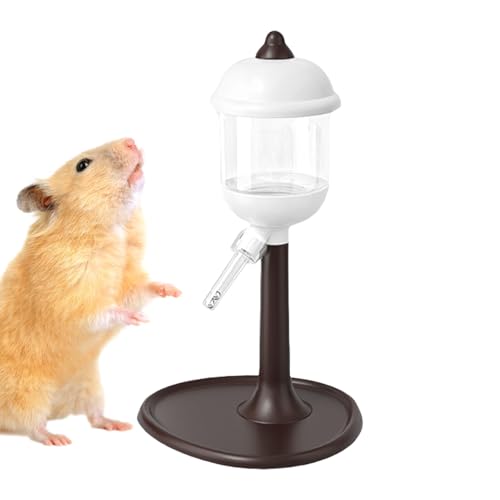 Kleintier-Trinkflasche - Kaninchen Trinkflasche Tropffrei Tränke - Wasserspender und Futterautomat mit Nachtlicht für Frettchenkäfige Zubehör für Kaninchen Chinchilla Igel Mäuse Eichhörnchen von Generisch