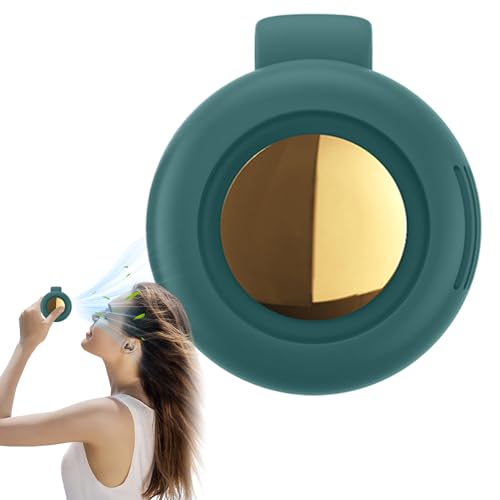 Klemmventilator | Lüfterloser Klemmventilator Zur Kühlung - 3-Stufiges Kühlgerät, 360 Grad Drehbares Gerät Für, Gartenarbeit, Picknick, Öffentliche Verkehrsmittel, Golf Und Kinder von Generisch