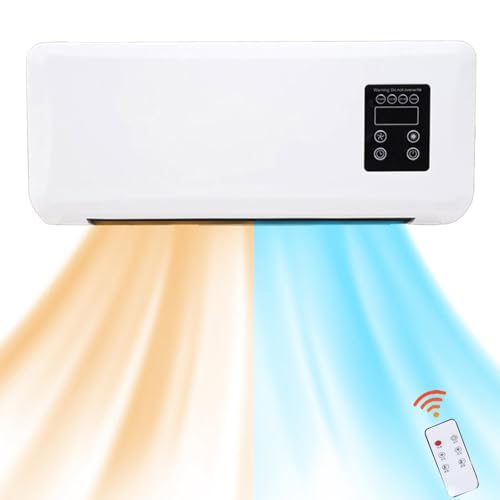 Klima Ventilator Für Schlafzimmer - Mobiles Klimagerät Ohne | Heizsystem Mit Inverter Für Auto Wohnung Garten Bad Tisch Alle Jahreszeiten von Generisch