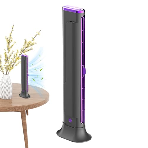 Klimaventilator, Tischventilator Tragbare Klimaanlage, Tragbarer Wiederaufladbarer 3 Geschwindigkeiten Kompakt Raumkühler Für Schreibtisch Zuhause Büro Wohnung Studentenzimmer von Generisch