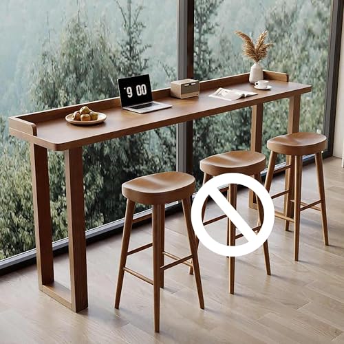Kneipentisch, Stehtisch für Küche und Wohnzimmer, platzsparende Thekenhöhe Esstisch für kleine Räume und Eingänge Kneipentisch, Stehtisch für Küche und Wohnzimmer, platzsparende Thekenhöhe Esstisch für kleine Räume und Eingänge von Generisch