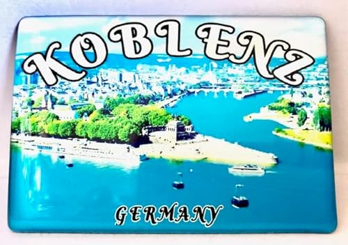 Koblenz Deutschland Germany Kühlschrankmagnet Souvenir Reiseandenken Fridge Magnet 0811 von Generisch