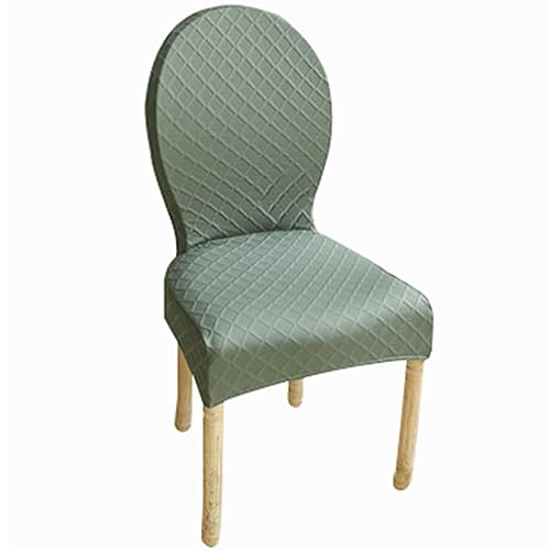 Köper Stuhlhusse Stretch Universal Stuhlüberzug Stuhlbezug Husse 4er 2er Set, Stretch Stuhlhussen Runde Rückenlehne, Moderne Ohne Armlehne Stuhlschonbezug Stuhl Abdeckung Waschbar,C,4PCS von Generisch