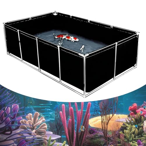 Koi-Teichplane, strapazierfähige, faltbare Leinwand für Bewässerung und Wasserspeicherung, einfacher Aufbau für den Außenbereich, langlebig, wasserdicht, Abdeckung für Fischkultur Koi-Teichplane, strapazierfähige, faltbare Leinwand für Bewässerung und Wasserspeicherung, einfacher Aufbau für den Außenbereich, langlebig, wasserdicht, Abdeckung für Fischkultur von Generisch