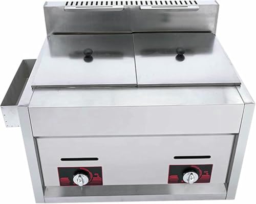 Kommerzielle Fritteuse mit einstellbarer Temperatur und Ölablass-Technologie, ideal für Heimküchen und Restaurants von Generisch