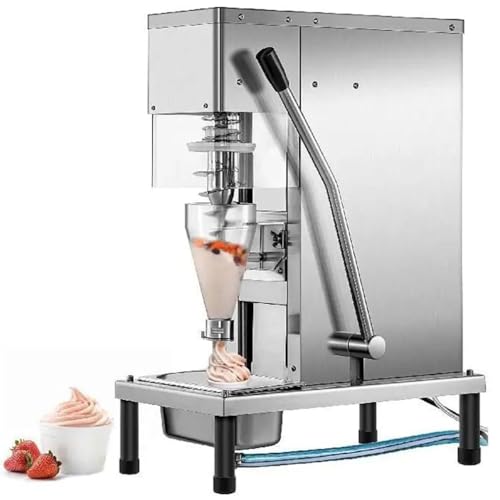 Kommerzielle Frozen Joghurt Eiscreme-Mischmaschine, Edelstahl-Milchshake-Mixer für glatte Textur Kommerzielle Frozen Joghurt Eiscreme-Mischmaschine, Edelstahl-Milchshake-Mixer für glatte Textur von Generisch
