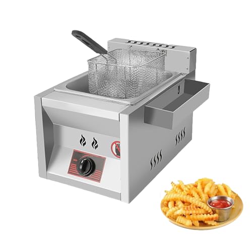 Kommerzielle Gas-Fritteuse aus Edelstahl, große Kapazität für Pommes Frites, Zuhause, Küche, Restaurant, Temperaturkontrolle, für Pommes Frites, Restaurant, Zuhause Kommerzielle Gas-Fritteuse aus Edelstahl, große Kapazität für Pommes Frites, Zuhause, Küche, Restaurant, Temperaturkontrolle, für Pommes Frites, Restaurant, Zuhause von Generisch