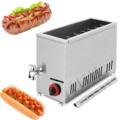 Kommerzielle Hot Dog und Cheese Stick Fritteuse - Präzise Thermostatsteuerung für perfekte Snacks, ideal für Restaurants und Heimküchen von Generisch