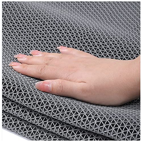 Kommerzielle rutschfeste Drainage-Bodenmatte für Nassbereiche, 5 mm dick, schneidbar, ideal für den Innen- und Außenbereich in Restaurants, Küchen, Bars und Pools, Grau, 120 cm x 500 cm Kommerzielle rutschfeste Drainage-Bodenmatte für Nassbereiche, 5 mm dick, schneidbar, ideal für den Innen- und Außenbereich in Restaurants, Küchen, Bars und Pools, Grau, 120 cm x 500 cm von Generisch