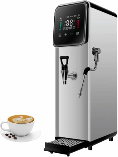 Kommerzieller Dampf-Milchaufschäumer, vollautomatisches elektrisches Aufschäumen für Milch und Wasser, perfekt für Cafés und Heimgebrauch Kommerzieller Dampf-Milchaufschäumer, vollautomatisches elektrisches Aufschäumen für Milch und Wasser, perfekt für Cafés und Heimgebrauch von Generisch