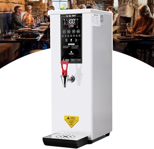 Kommerzieller Heißwasserkocher, 40 l, Edelstahl, automatische Befüllung von Tee/Kaffee, mit digitaler Steuerung und tropffreiem Wasserhahn, automatische Temperaturregelung für Catering, Cafés Kommerzieller Heißwasserkocher, 40 l, Edelstahl, automatische Befüllung von Tee/Kaffee, mit digitaler Steuerung und tropffreiem Wasserhahn, automatische Temperaturregelung für Catering, Cafés von Generisch