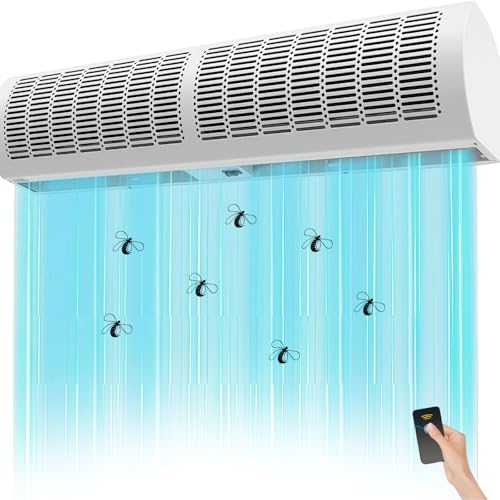 Kommerzieller Innenluftschleierventilator, leistungsstarkes Luft-Türgebläse für leisen und starken Wind, 2 Geschwindigkeitsstufen Kommerzieller Innenluftschleierventilator, leistungsstarkes Luft-Türgebläse für leisen und starken Wind, 2 Geschwindigkeitsstufen von Generisch