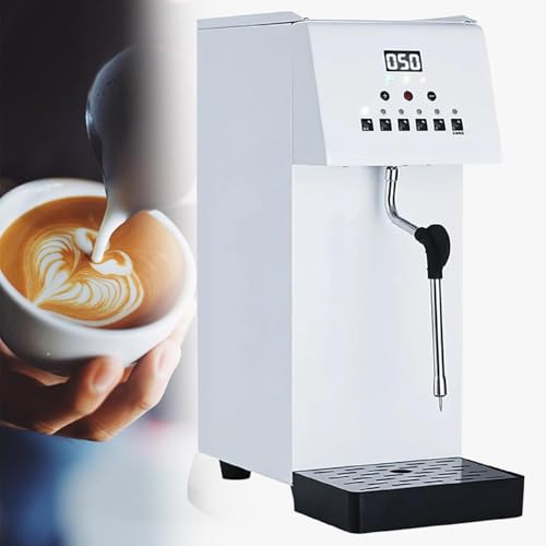 Kommerzieller Milchaufschäumer und Boiler mit Dampfstab und LED-Display für effiziente Getränkezubereitung in Cafés und Restaurants Kommerzieller Milchaufschäumer und Boiler mit Dampfstab und LED-Display für effiziente Getränkezubereitung in Cafés und Restaurants von Generisch