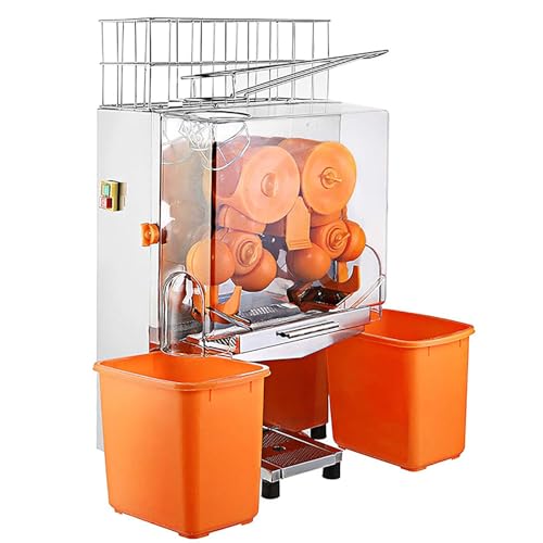 Kommerzieller automatischer Entsafter, Hochgeschwindigkeits-Orangenentsafter aus Edelstahl mit Peeling-Sammlung und leicht zu reinigendem Filter für eine effiziente Saftproduktion Kommerzieller automatischer Entsafter, Hochgeschwindigkeits-Orangenentsafter aus Edelstahl mit Peeling-Sammlung und leicht zu reinigendem Filter für eine effiziente Saftproduktion von Generisch