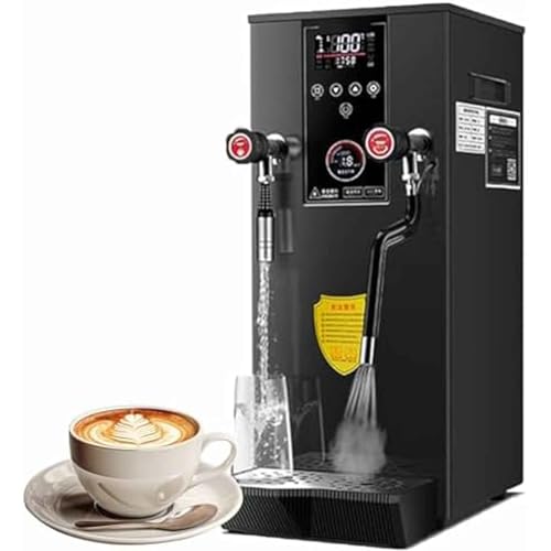 Kommerzieller automatischer Milchaufschäumer und Kochmaschine mit Temperaturregelung und LED-Anzeige, ideal für Tee- und Cafés von Generisch