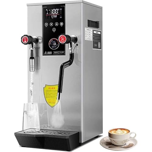 Kommerzieller automatischer Milchaufschäumer und Kochmaschine mit Temperaturregelung und LED-Anzeige, ideal für Tee- und Cafés von Generisch