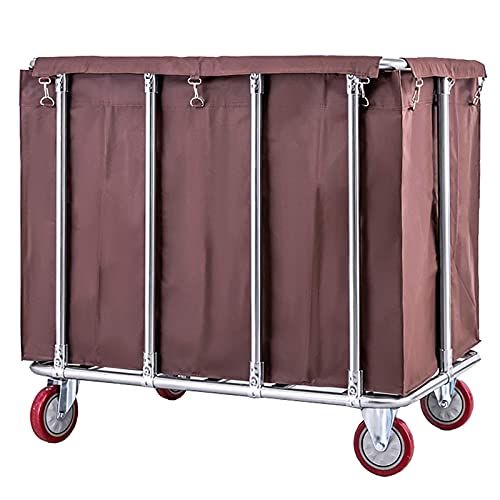 Kommerzieller rollender Wäschekorb mit Rädern für hohe Beanspruchung in Industrie, Salon und Hotel, Sortierer mit hoher Kapazität Kommerzieller rollender Wäschekorb mit Rädern für hohe Beanspruchung in Industrie, Salon und Hotel, Sortierer mit hoher Kapazität von Generisch