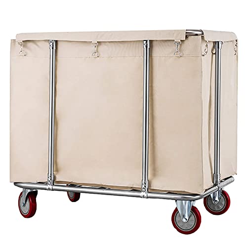 Kommerzieller rollender Wäschekorb mit Rädern für hohe Beanspruchung in Industrie, Salon und Hotel, Sortierer mit hoher Kapazität Kommerzieller rollender Wäschekorb mit Rädern für hohe Beanspruchung in Industrie, Salon und Hotel, Sortierer mit hoher Kapazität von Generisch