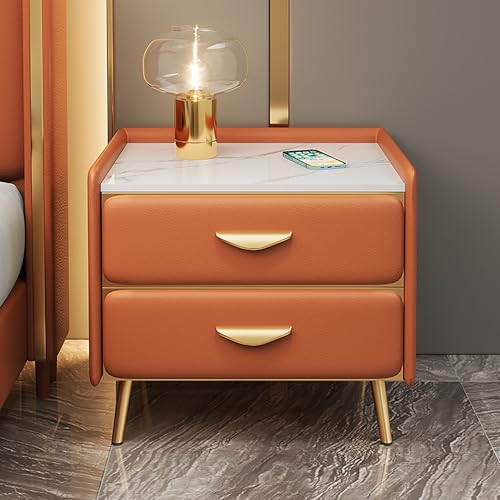 Kommode Nachttisch - Kleiner schmaler Beistelltisch mit 2 Schubladen, Essentielle Schlaf- und Wohnzimmermöbel Kommode Nachttisch - Kleiner schmaler Beistelltisch mit 2 Schubladen, Essentielle Schlaf- und Wohnzimmermöbel von Generisch