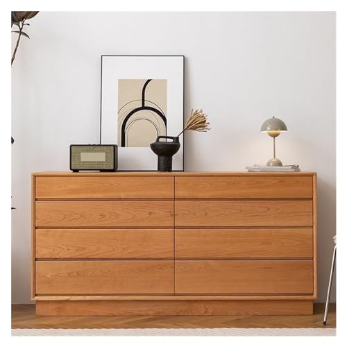 Kommode aus Massivholz, multifunktionale Kommode mit 8 Schubladen, für Wohnzimmer und Schlafzimmer, große Kapazität, Kleideraufbewahrung, stilvolle Wohnmöbel Kommode aus Massivholz, multifunktionale Kommode mit 8 Schubladen, für Wohnzimmer und Schlafzimmer, große Kapazität, Kleideraufbewahrung, stilvolle Wohnmöbel von Generisch