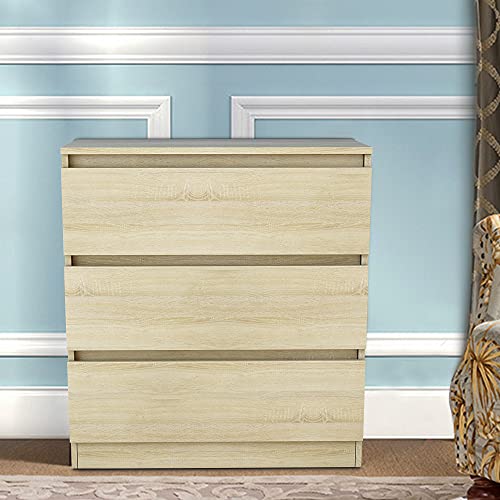 Kommode mit 3 Schubladen für Schlafzimmer und Wohnzimmer, stilvolle und funktionale Möbel, perfekt für die Organisation Ihres Raumes von Generisch