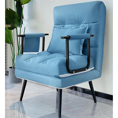 Kompakte Sofas für kleine Räume | Klappstühle & Schlafsofas | umwandelbarer Loungesessel | Bettstuhl für Schlafzimmer | Blue Lake Chaiselongue für den Innenbereich von Generisch
