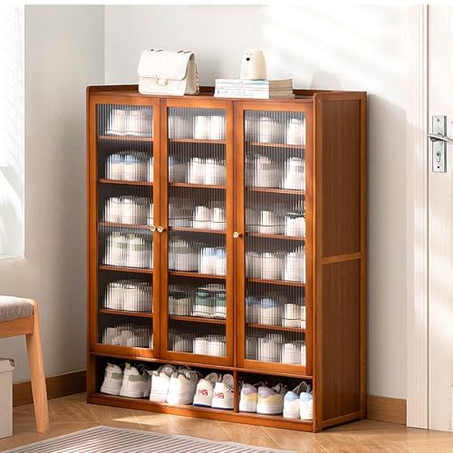 Kompakter Schuhschrank - Stilvolles platzsparendes Regal für Flur, Wohnzimmer und Schlafzimmer Kompakter Schuhschrank - Stilvolles platzsparendes Regal für Flur, Wohnzimmer und Schlafzimmer von Generisch