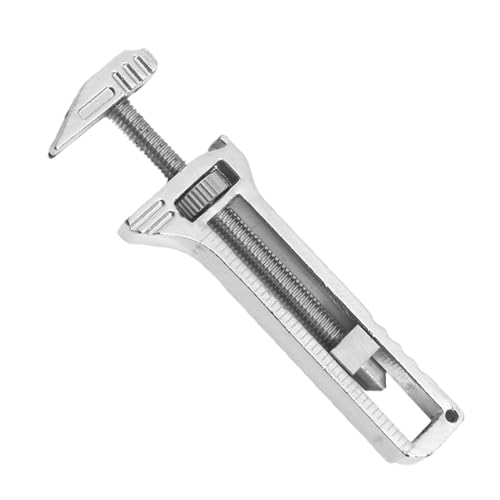 Kompaktes Titan-Multitool | Mini-Multitool-Schraubenschlüssel | Multifunktionaler Flaschenöffner | Einstellbare Größe Kleines Multitool für die Reparatur von Rucksackreisen, Camping und Wandern von Generisch