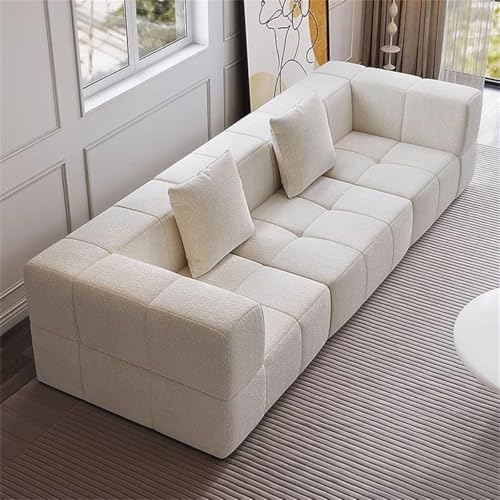 Komprimierbares Sofa in einer Box mit 2 Kissen, tiefer Sitz, modernes faltbares Schlafsofa für Wohnzimmer oder Schlafzimmer Komfort von Generisch