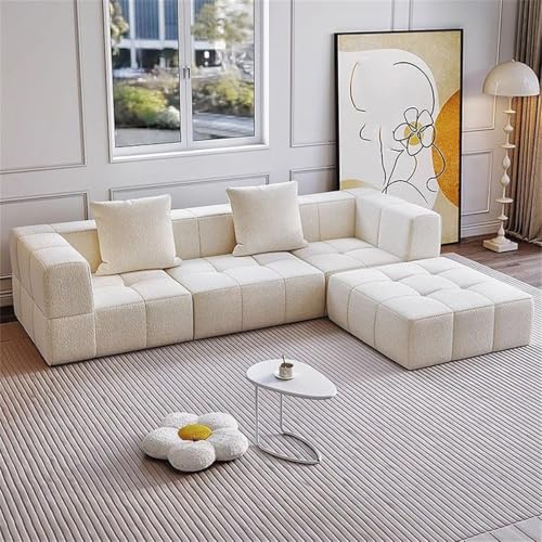 Komprimierbares Sofa in einer Box mit 2 Kissen, tiefer Sitz, modernes faltbares Schlafsofa für Wohnzimmer oder Schlafzimmer Komfort von Generisch