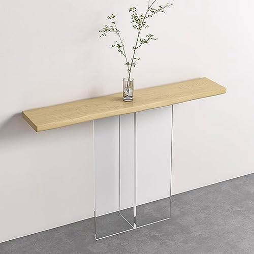 Konsolentisch aus Massivholz - Moderner dekorativer Eingangsbereich schmaler Beistelltisch mit Ablage für Wohnzimmer, Flur oder Sofa-Rückenlehne Konsolentisch aus Massivholz - Moderner dekorativer Eingangsbereich schmaler Beistelltisch mit Ablage für Wohnzimmer, Flur oder Sofa-Rückenlehne von Generisch